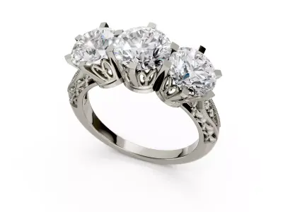 Antique Ring 3D print model