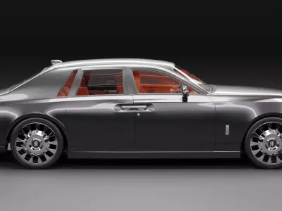 Rolls Royce phantom 3D model purchase