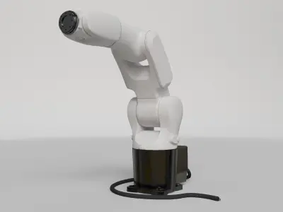 industrial Robots smaller 3D model