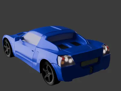 opel speedster 3D model