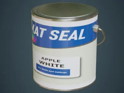 Paint Can 2A Low-poly 3D model