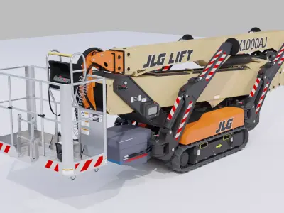 Aerial Work Platform JLG X1000AJ 3D model