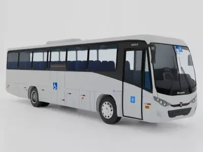 Marcopolo Ideale 800 Bus  3D model