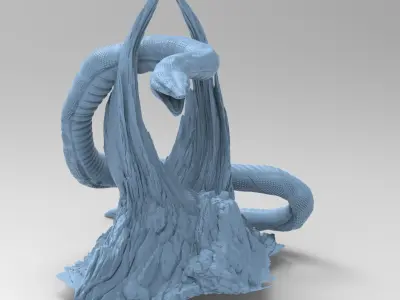 Serpent Mountain 1 3D model