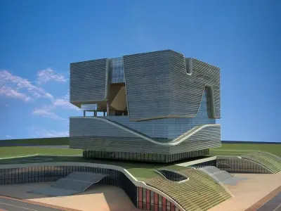 Museum 2 3D model by psrl2023