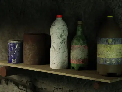 Old Soviet Tools 3D model