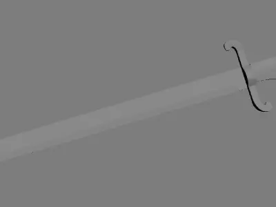 sword macedonian Free low-poly 3D model