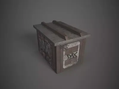 Realistic Urban Transformer Station  Low-poly 3D model
