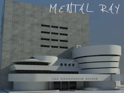 Guggenheim museum 3D model