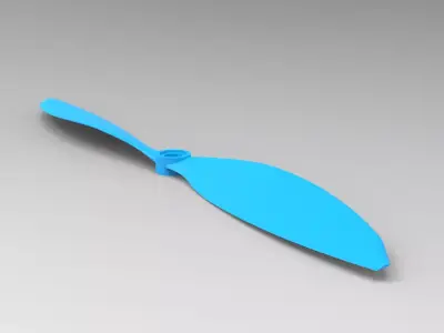 Propeller plastic 3D print model
