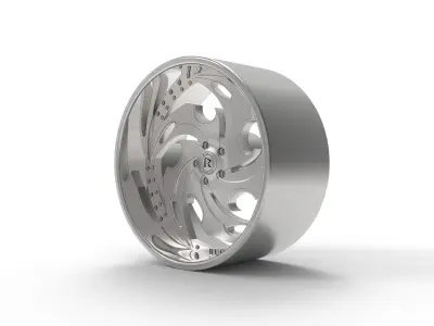 ONEWAY RUCCI FORGED WHEEL 3D print model