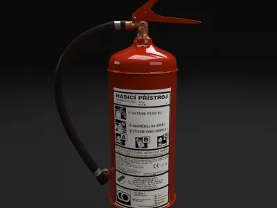 Fire Extinguisher Free 3D model purchase