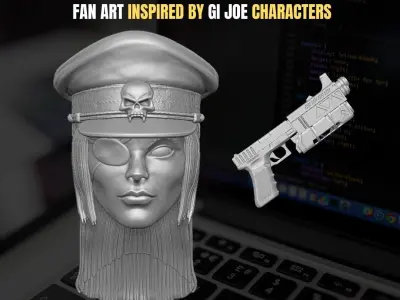 Steel Raven Kit 3D printable File For Action Figures 3D print model