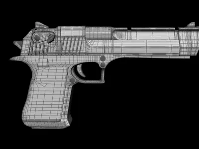 Desert Eagle 3D model 3