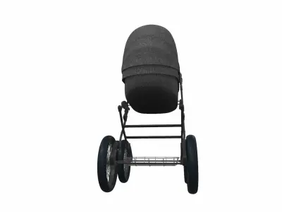Baby stroller 05 3D model