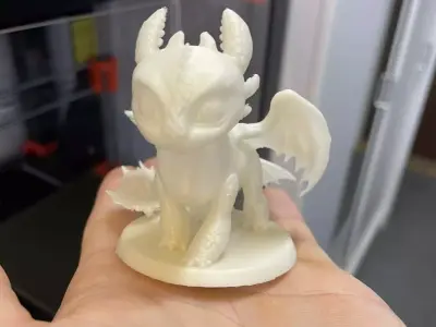 Toothless How to Train Your Dragon - Free Sample STL Free 3D print model