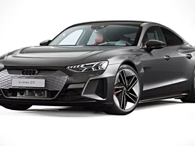 2022 Audi RS e-tron GT 3D model