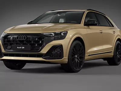 2024 Audi Q8 3D model
