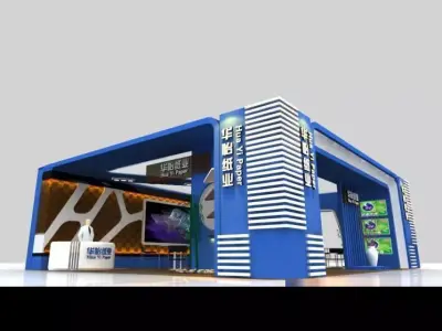 Exhibition - Area -3DMAX2010-4 3D model