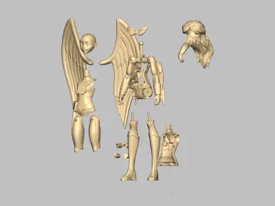 00076   Designed for 3D printing 3D print model