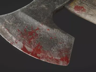 Axe and Matplus Project 3D model