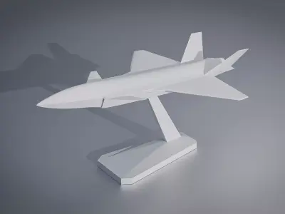 Bayraktar KIZILELMA  3D print model