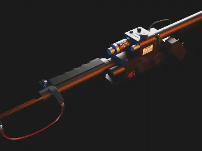 Collection Ghostbusters Equipment 3D Model Pack