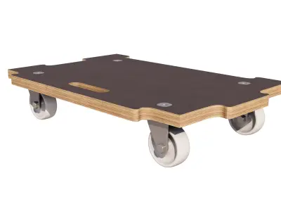 CONNECT transport dolly with MaxiGRIP 3D model