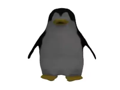 Penguin 3d model 3D model