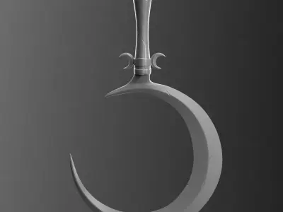 Realistic Sickle 3D Model 3D model