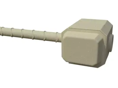 Hammer01 thor hammer 3D model