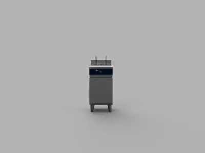 Free Standing Fryer 3D model