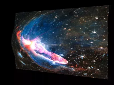 Herbig Haro Object 3D model purchase