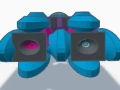 Ant Battlecruisers 3D print model