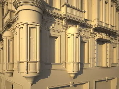 Historical Classic Building 3D model purchase