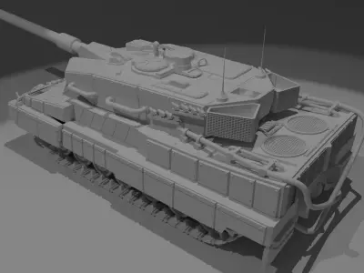 tanke 3D model