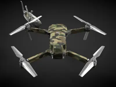 Decal or Skin for DJI Mavic PRO 3D model