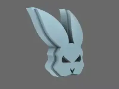 Bunny Boys DV04 Shoulder Symbols 3D print model