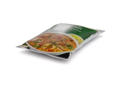 Frozen seafood Seafood Gumbo Mix Low-poly 3D model