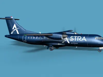 ATR  ATR-42-500 Astra 3D model