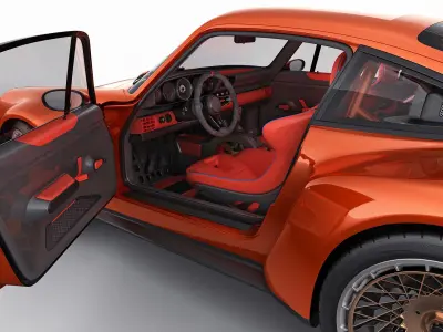 Singer 911 DLS Turbo Track 3D model buy