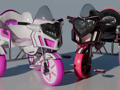 Baby Tri-Cycle 3D model