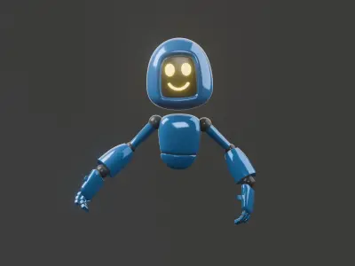 Flying Robot 3D model