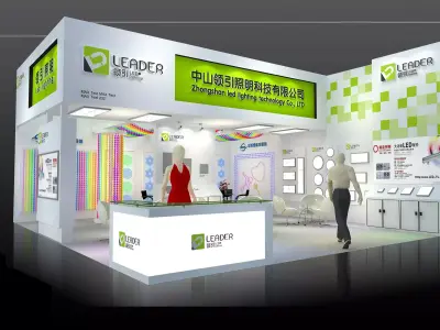 Exhibition - Area - 8X9-3DMAX2010-020 3D model