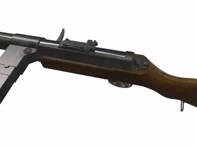 Assault rifle mp 28 3D model