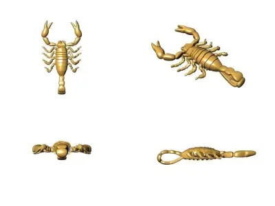 Scorpio 3D model purchase