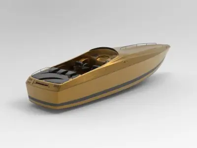 boat - 3D model shop