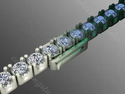 Bracelet lr2 3D print model