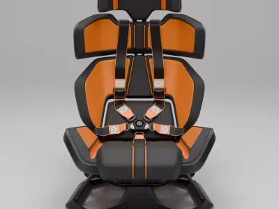 Vision Racing Seat AK24 3D model