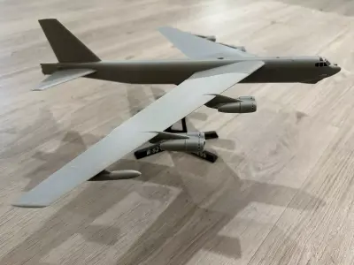 B-52 Stratofortress  3D print model
